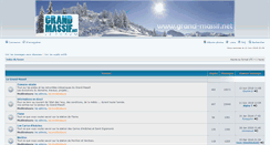 Desktop Screenshot of forum.grand-massif.net