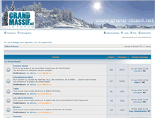 Tablet Screenshot of forum.grand-massif.net
